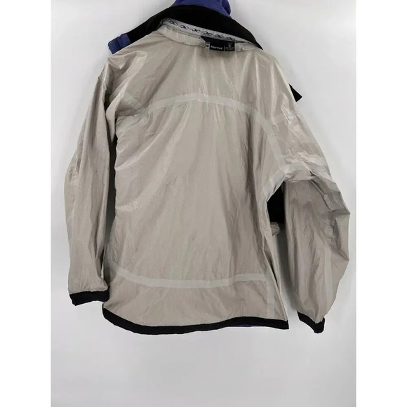 Marmot Rain Jacket Womens XL Purple Precip Lightweight Hooded Zipper Pockets - Picture 12 of 16